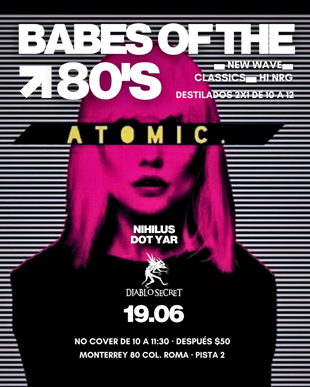 Babes of the 80's - Atomic