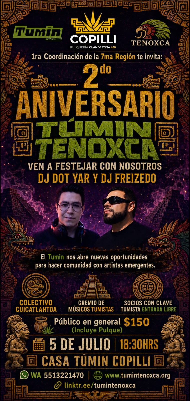 2do Aniversario TÚMIN TENOXCA